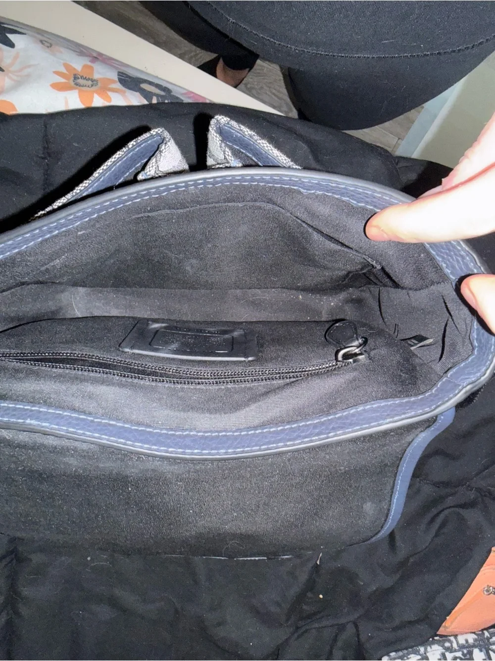 Coach messenger navy